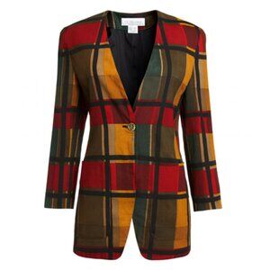 JONES NEW YORK - PETITE - PLAID BLAZER